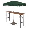 beer garden table bar height