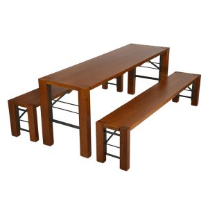 beer garden table bench