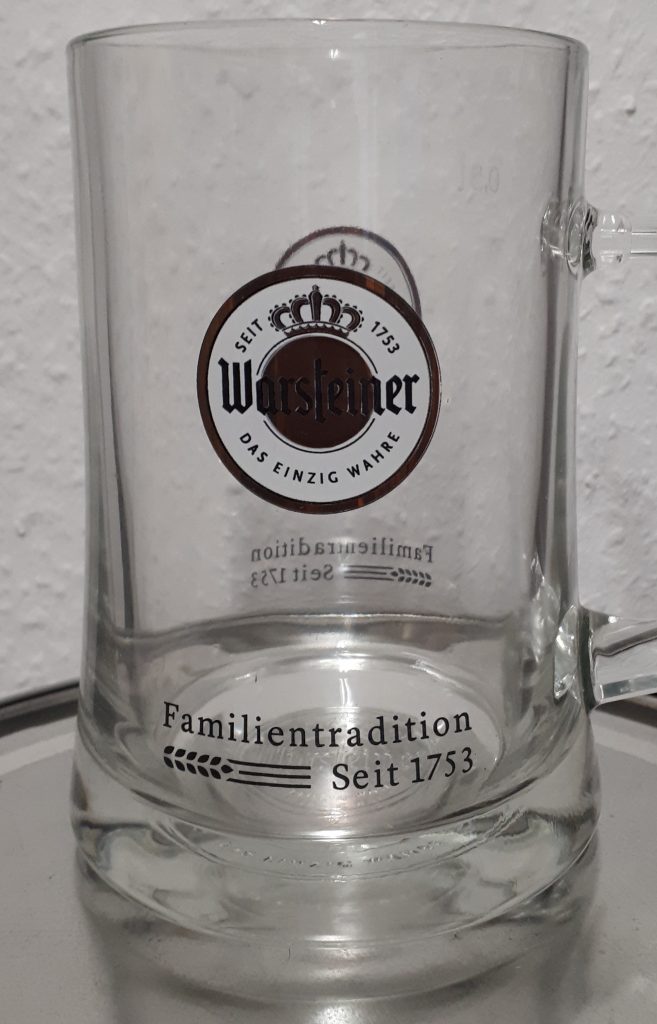 warsteiner beer stein