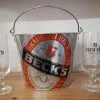 Becks Beer Bucket and Glasses