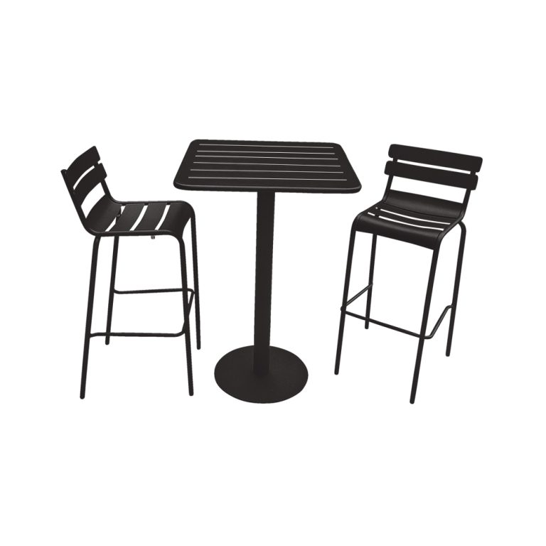 Bar Height Table Rectangle/Footrest Beer Garden Furniture